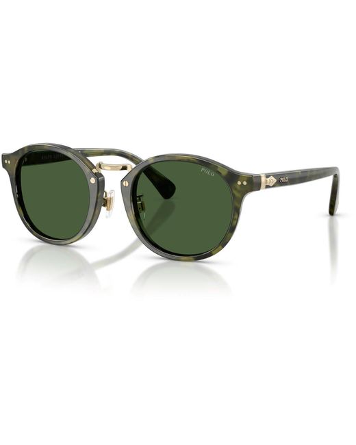 Polo Ralph Lauren Green 0Ph4230 Round Sunglasses for men