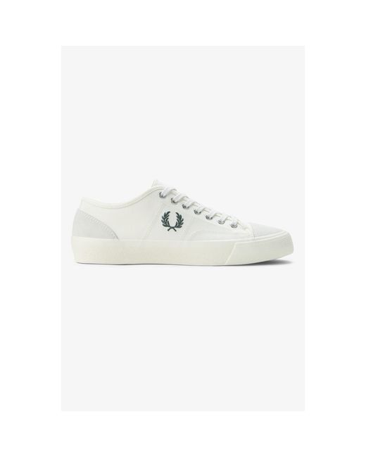 Fred Perry White Low-Top Trainers for men