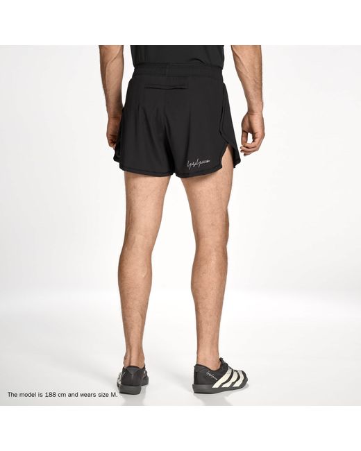 Y-3 Black Performance Running Shorts for men