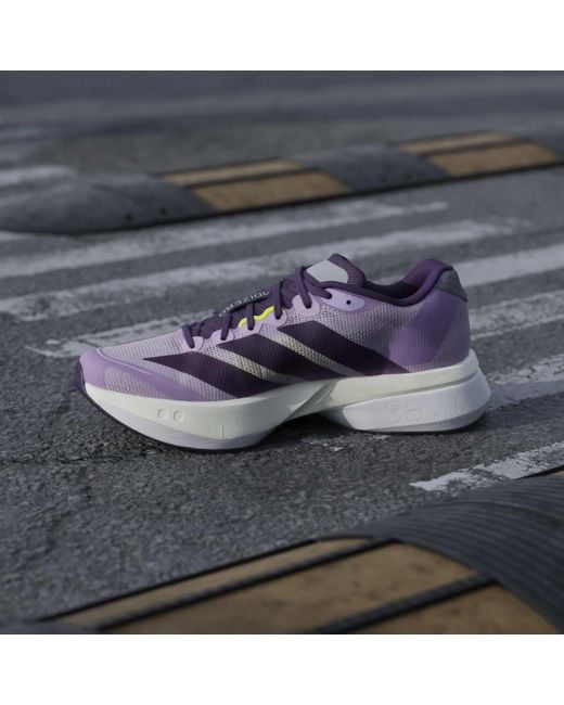 Adidas Blue Adizero Boston 13 Road Running Shoes