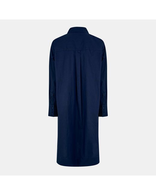 French Connection Blue Rhodes Shirt Dress