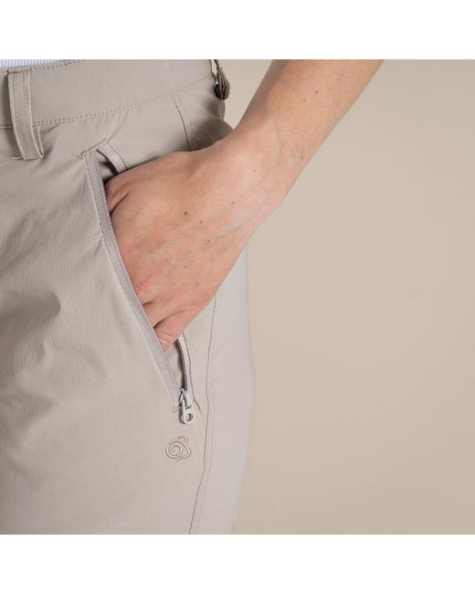 Craghoppers Natural Nosilife Pro Convertible Iii Lightweight Trousers