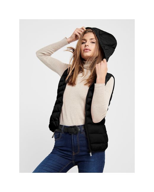 ONLY Blue Tahoe Padded Gilet