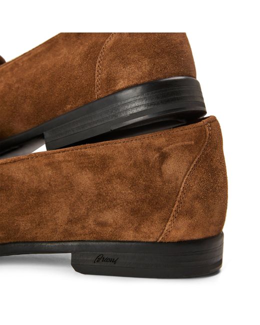 Brioni Brown Loafers for men