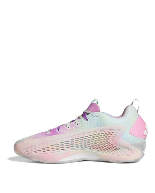 Adidas Pink Anthony Edwards 1 Basketball Shoes for men