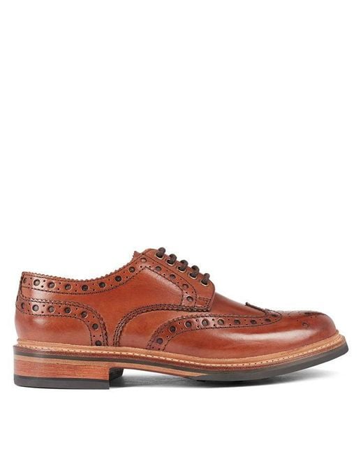 GRENSON Brown Archie Brogue for men