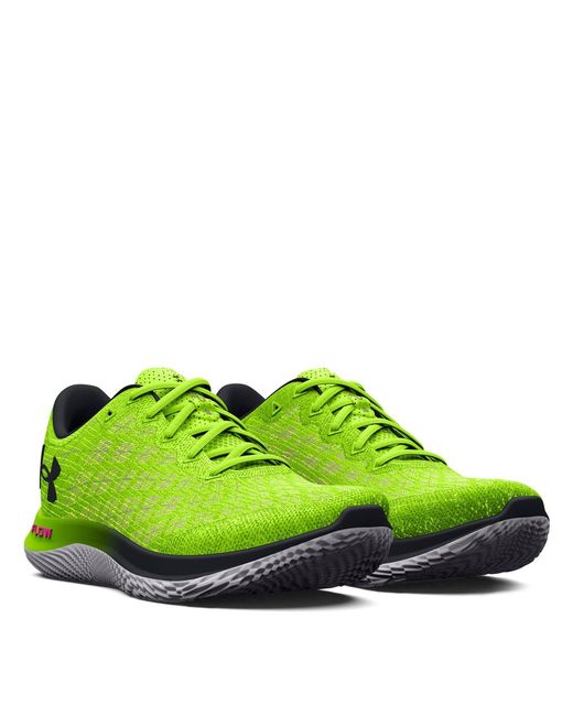 Under Armour Green Flow Velociti Wind 2 Low Top Sneakers for men