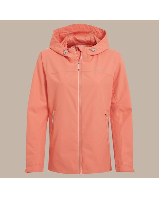 Craghoppers Orange Solla Waterproof Lightweight Jacket
