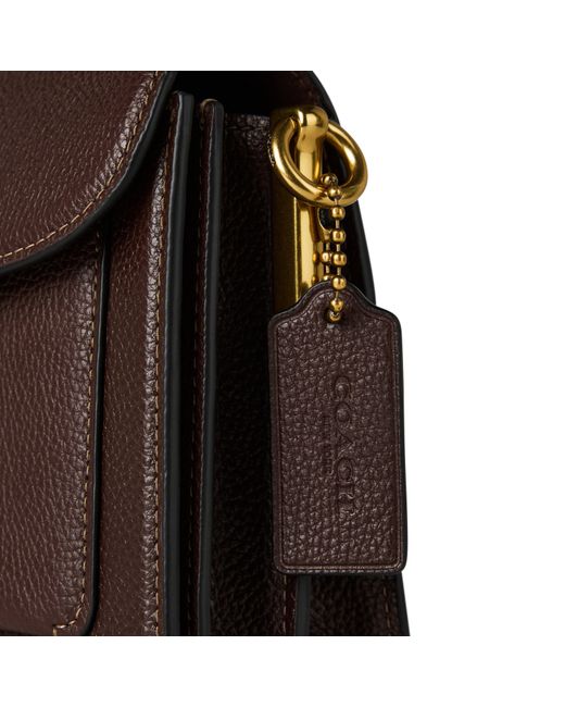 COACH Brown Tabby 26 Shoulder Bag