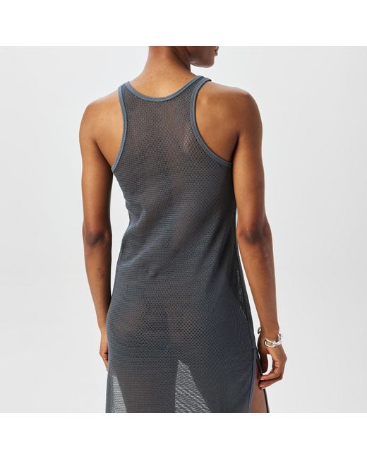 DIESEL Blue Mesh Beach Cover-Up
