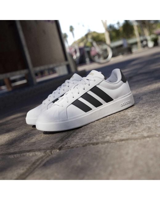 Adidas Gray Streettalk Trainers