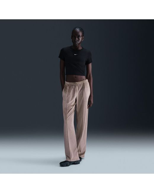 Nike Black Chill Crop Tee