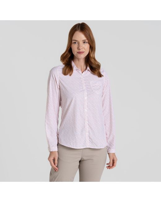 Craghoppers Purple Crag Gisele Long-Sleeve Shirt