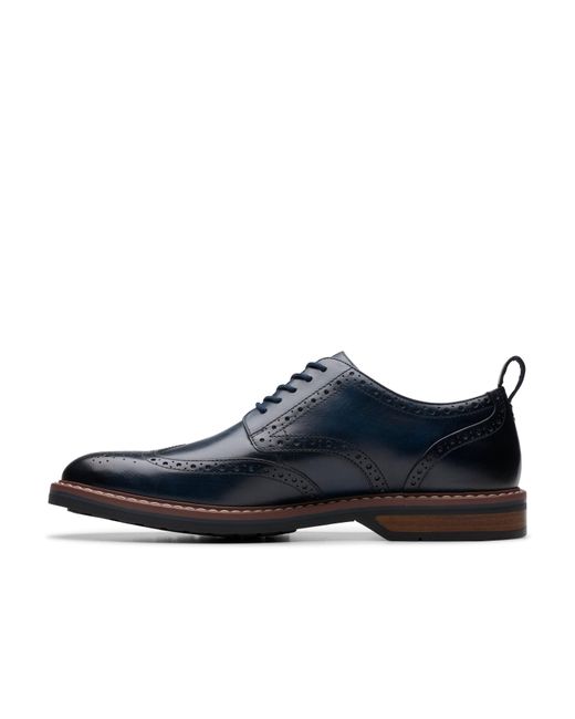 Clarks Blue Brogues for men