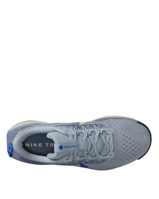 Nike Blue Reactx Pegasus Trail 5 Running Shoes