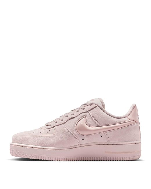 Nike Pink Air Force 1 07 Trainers