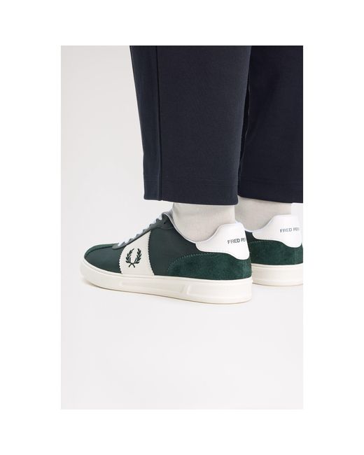 Fred Perry Blue Low-Top Trainers for men