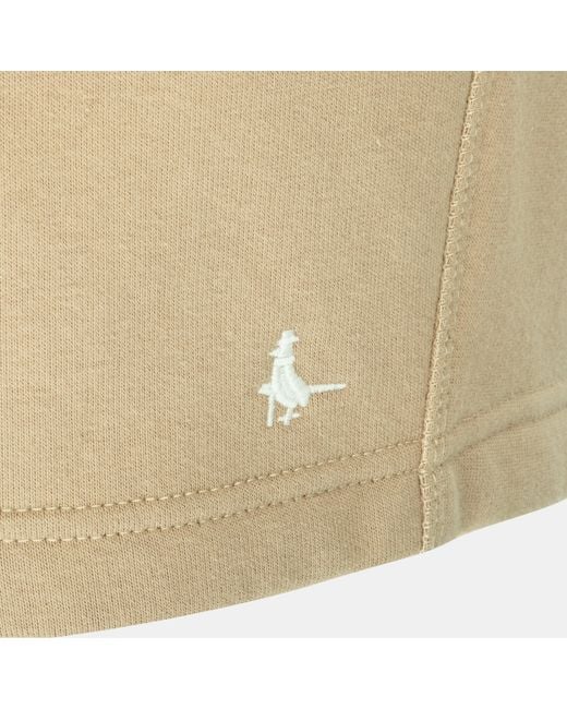 Jack Wills Natural Balmore Pheasant Sweat Shorts for men