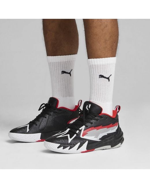 PUMA Black Scoot Zeros O.D.D. City Basketball Trainers for men