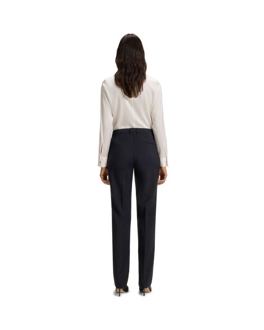 Boss Blue Tameah Slim Fit Trousers