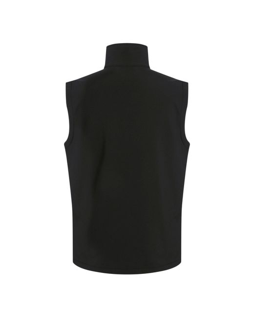 Regatta Black Navigate 2 Layer Softshell Bodywarmer for men