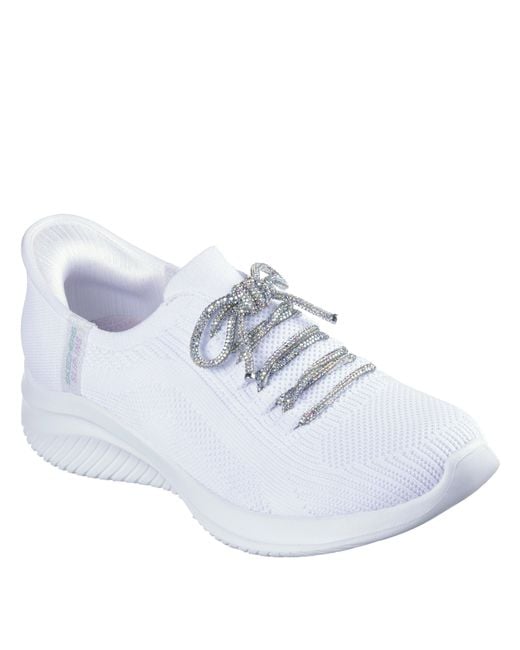 Skechers White Ultra Flx 3 Ld99