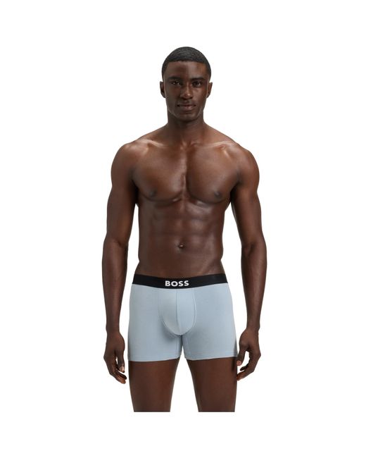 Boss Gray Boxer Briefs for men