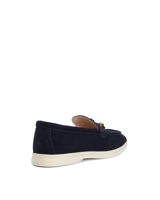 Dune Blue Gasil Loafers