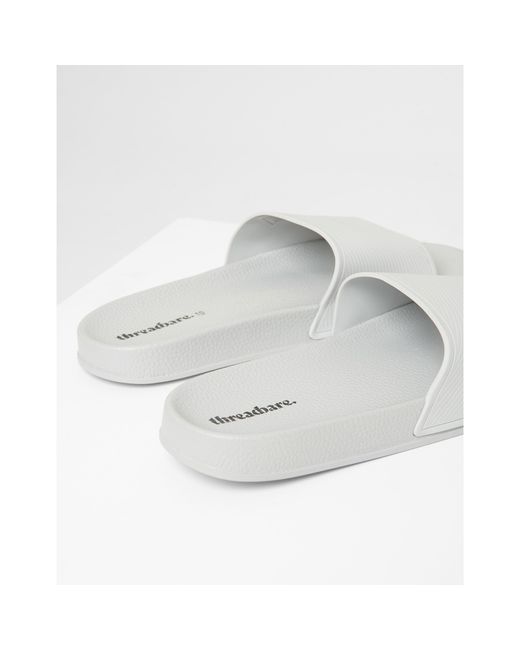 Threadbare Gray Arlo Flat Sandal for men