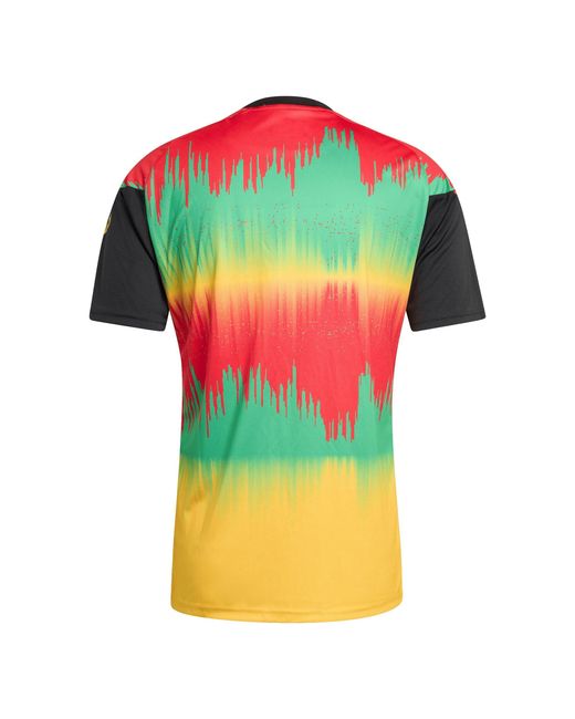 Adidas Green Jamaica Pre-Match Shirt 2026 for men