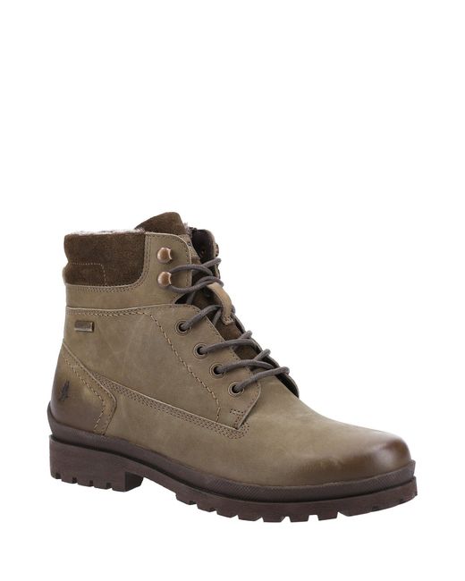 Hush Puppies Brown Annay Mid Boots