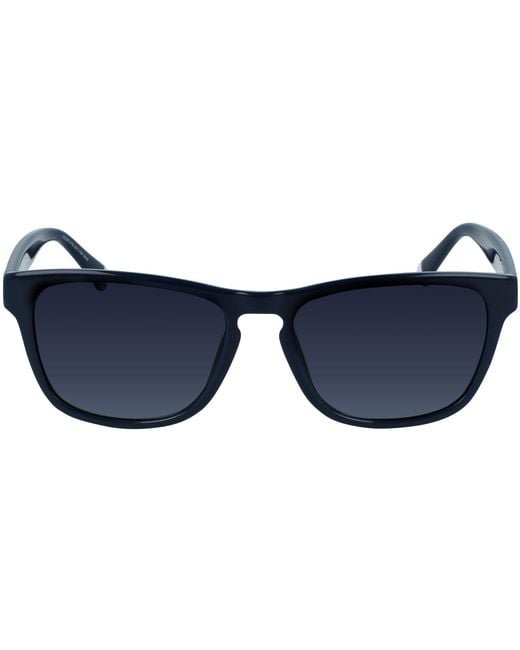 Calvin Klein Blue Modified Rectangle Sunglasses for men