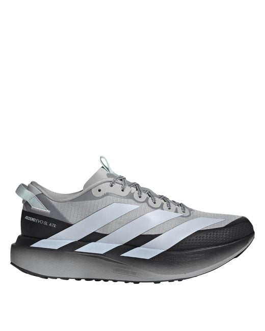 Adidas Gray Evo Sl Running Shoes for men