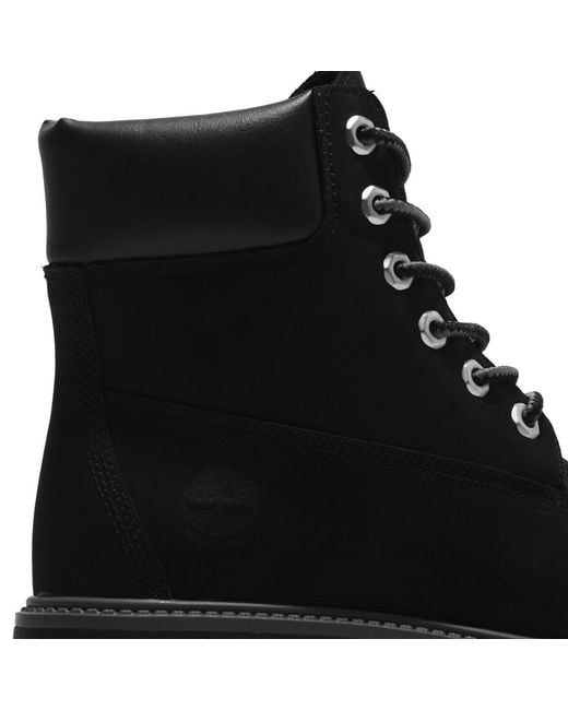 Timberland Black Stone Street Premium Platform Boot