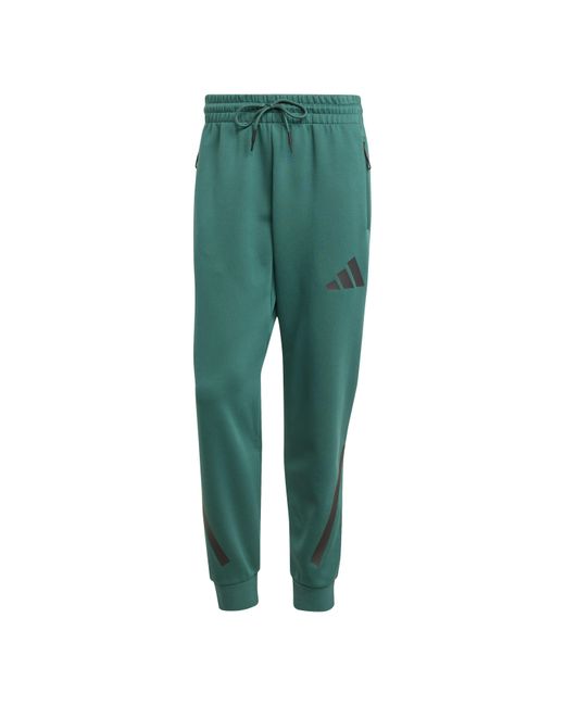 Adidas Green Z.N.E. Tracksuit Bottoms for men