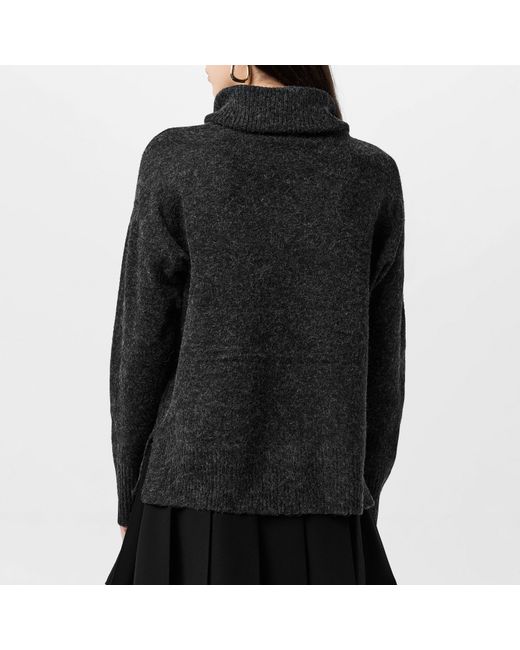 Vero Moda Black Duffy Crew Neck Jumper