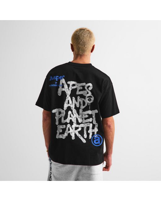 Aape Black T-Shirt for men