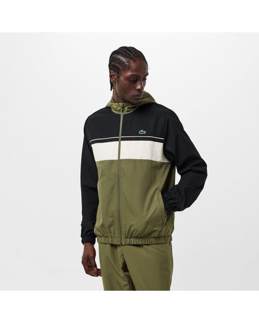 Lacoste Green Tracksuit Top for men