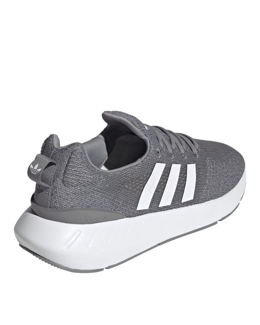 Adidas Gray Swift Run Running Shoes for men