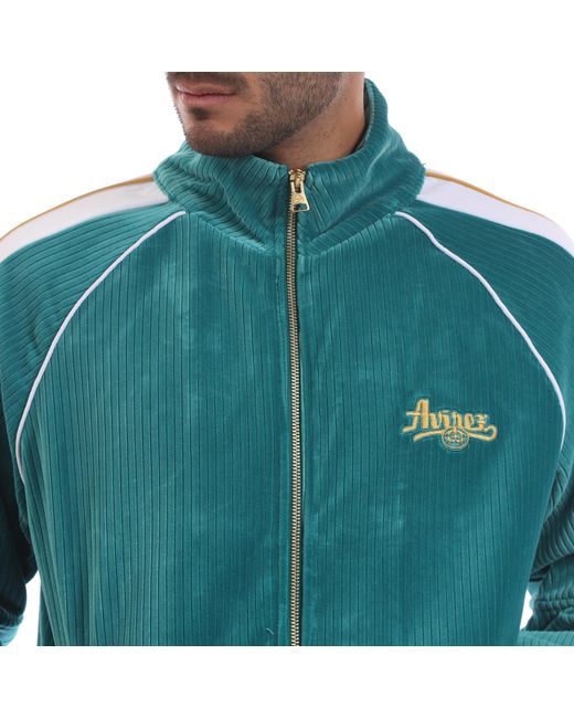 Avirex Green Kingsb Tracksuit Top for men