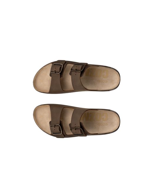 Ecco Natural Flat Sandals for men
