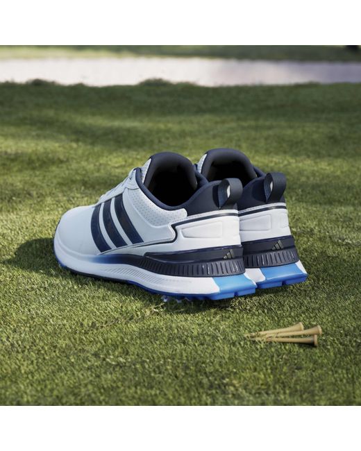 Adidas Blue Spiked Golf Shoes for men