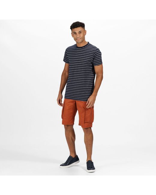 Regatta Brown Shorebay Multi Pocket Short for men