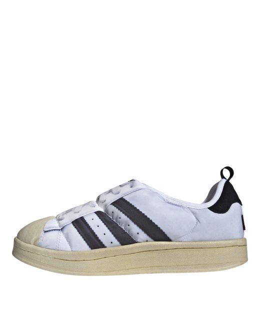Adidas Originals Blue Ao Puffylette Shoes for men