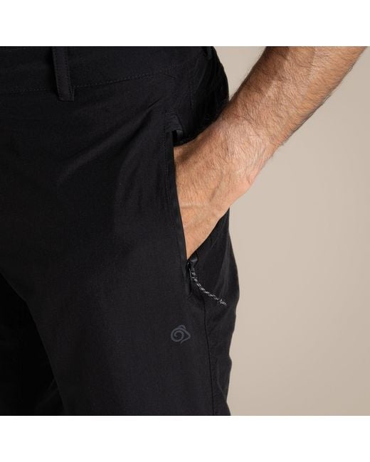 Craghoppers Black Kiwi Pro Waterproof Trousers for men