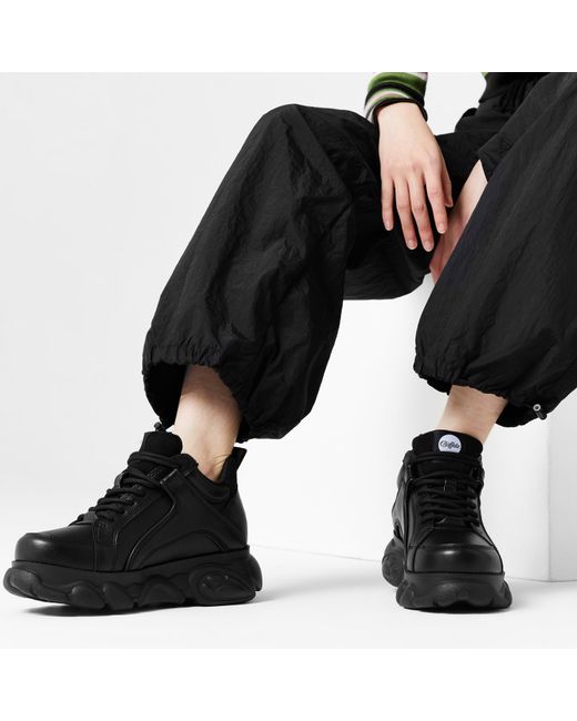 Buffalo Black Sneakers
