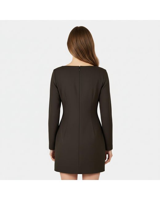 Jack Wills Black Boat Neck Mini Dress