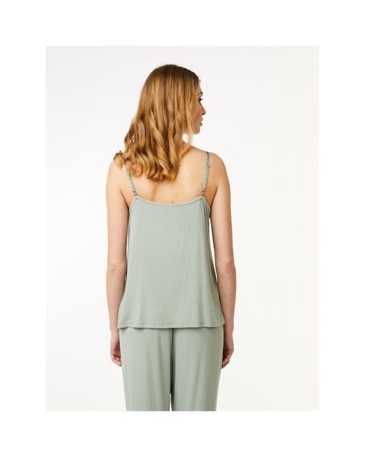 CCDK Green Woven Cami Vest