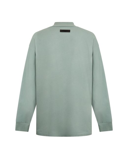 Fear Of God Green Long Sleeve T-Shirt for men