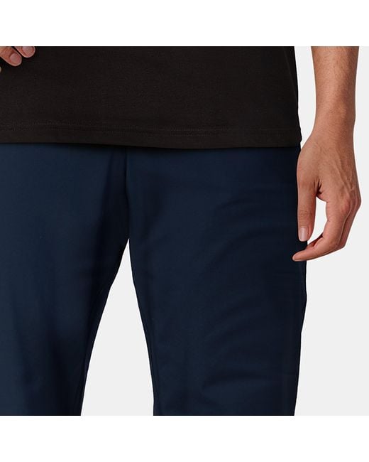 Lyle & Scott Blue Golf Technical Trousers for men